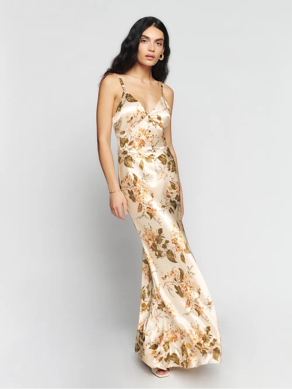 Reformation Esa Silk Dress / Gown NWOT